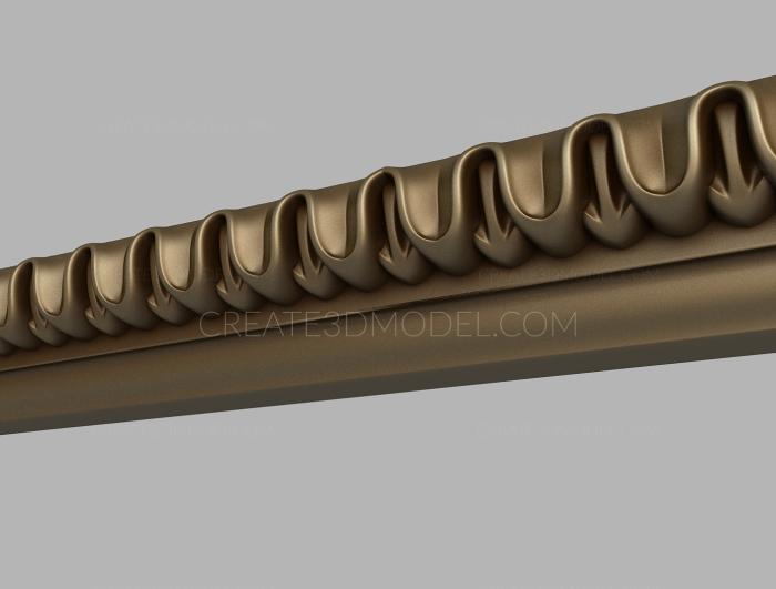 نموذج ثلاثي الأبعاد لآلة CNC الرغيف الفرنسي 